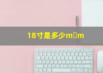 18寸是多少m m